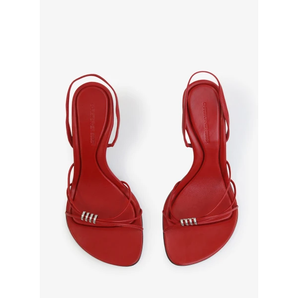 Christopher Esber Giro Heel in Flame | Heels | Coveti