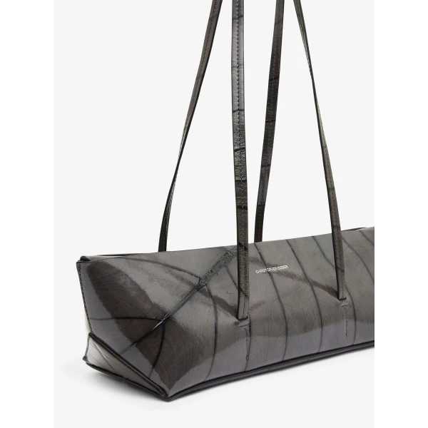 Christopher Esber Gondola Leaf Mini Tote in Black | Mini Bags | Coveti