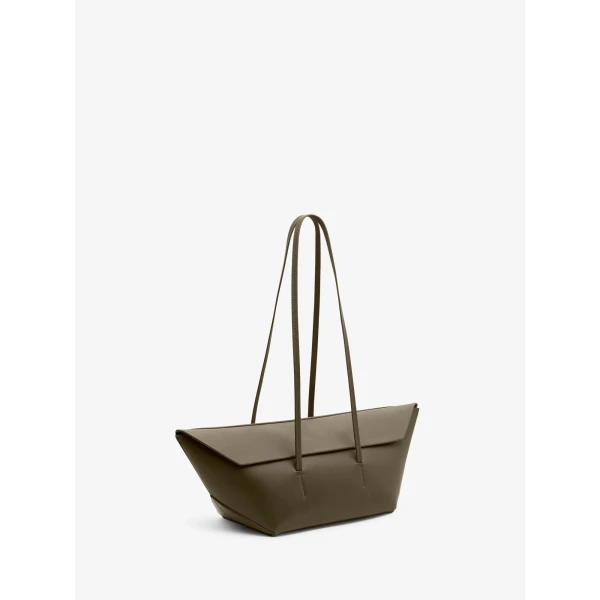Christopher Esber Gondola Small Tote in Khaki | Totes & Top-Handle Bags | Coveti