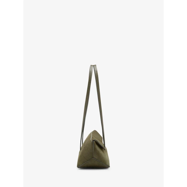 Christopher Esber Gondola Textured Mini Tote in Khaki | Mini Bags | Coveti