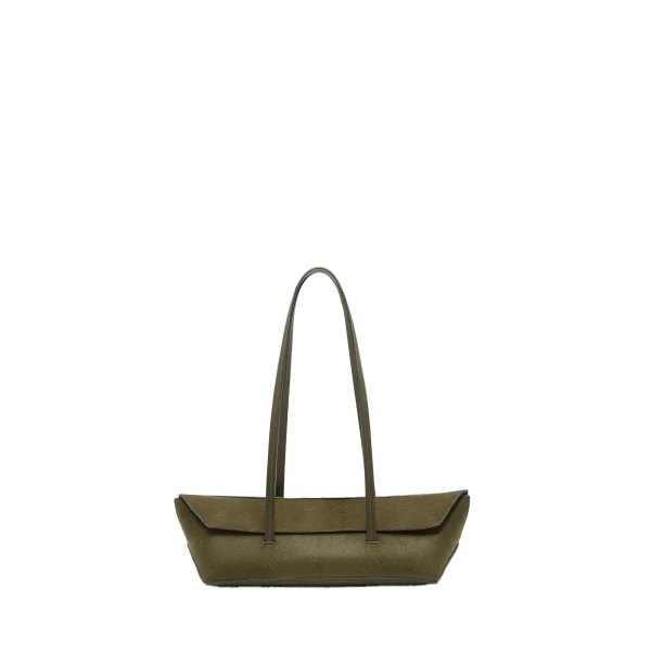 Christopher Esber Gondola Textured Mini Tote in Khaki | Mini Bags | Coveti