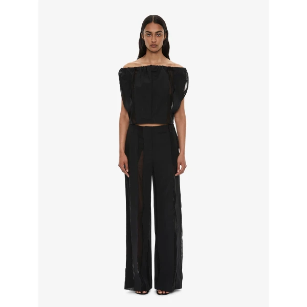 Christopher Esber Ignis Parachute Top in Black | Tops | Coveti