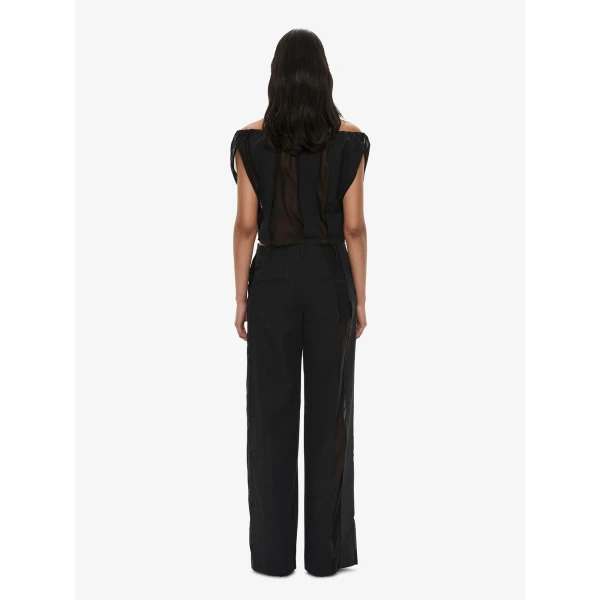 Christopher Esber Ignis Parachute Top in Black | Tops | Coveti
