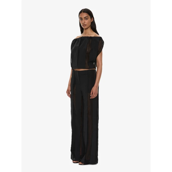 Christopher Esber Ignis Spliced Trouser in Black | Pants | Coveti