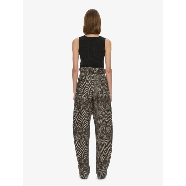 Christopher Esber Isolde Zipped Tank in Charcoal | Sleeveless | Coveti