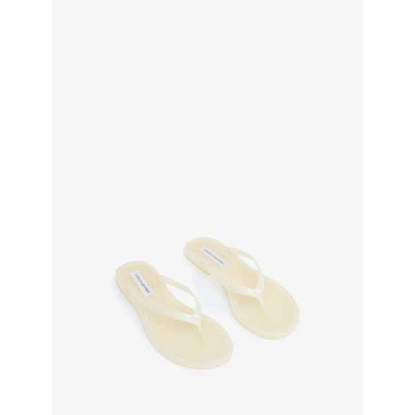 Christopher Esber Jo Flip Flop in Alabaster | Flip Flops & Slides | Coveti