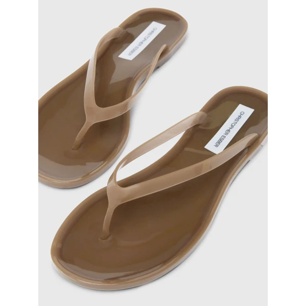 Christopher Esber Jo Flip Flop in Cola | Flip Flops & Slides | Coveti