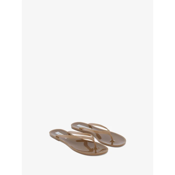 Christopher Esber Jo Flip Flop in Cola | Flip Flops & Slides | Coveti