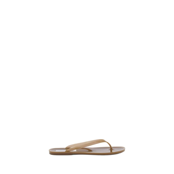Christopher Esber Jo Flip Flop in Cola | Flip Flops & Slides | Coveti