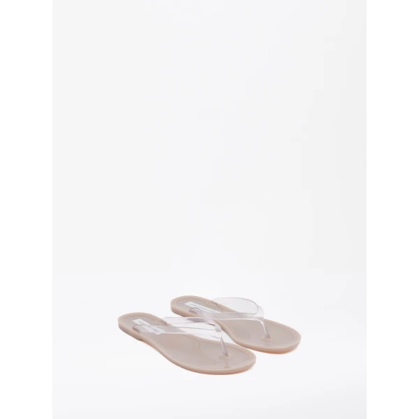 Christopher Esber Jo Flip Flop in Dune Clear | Flip Flops & Slides | Coveti