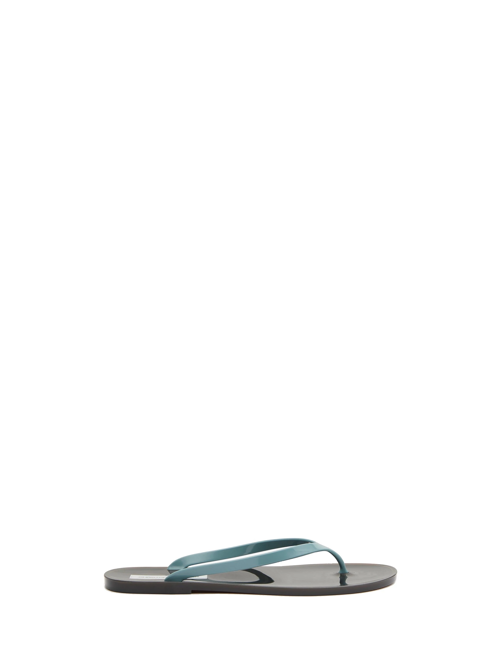 Christopher Esber Jo Flip Flop in Husk Aqua Christopher Esber Jo Flip Flop in Husk Aqua | Flip Flops & Slides | Coveti