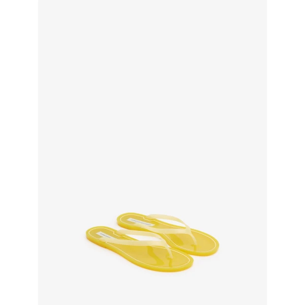 Christopher Esber Jo Flip Flop in Lemon | Flip Flops & Slides | Coveti