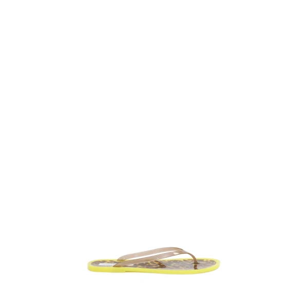 Christopher Esber Jo Flip Flop in Lemon Tortoise | Flip Flops & Slides | Coveti