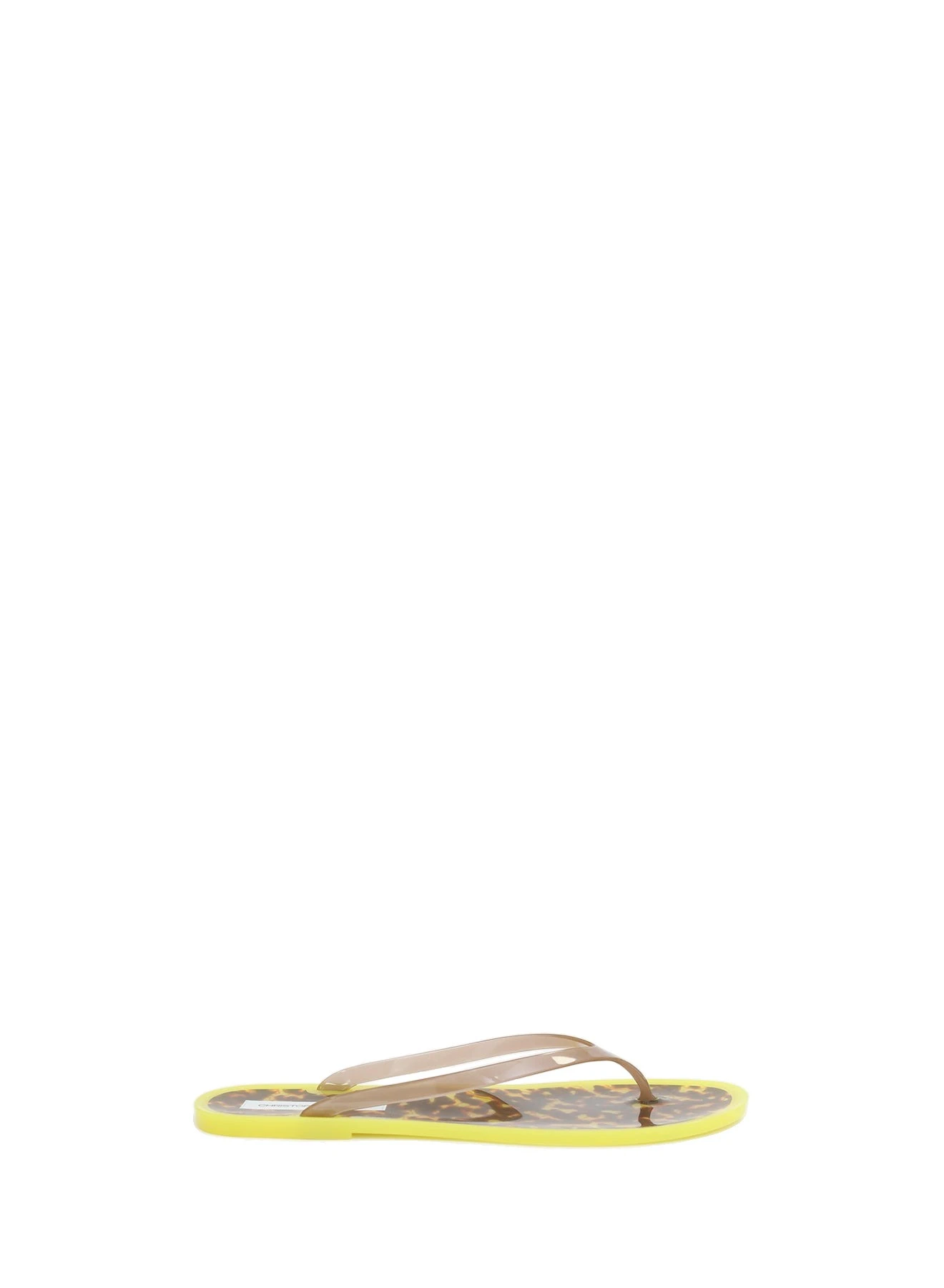 Christopher Esber Jo Flip Flop in Lemon Tortoise Christopher Esber Jo Flip Flop in Lemon Tortoise | Flip Flops & Slides | Coveti