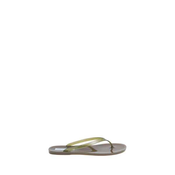 Christopher Esber Jo Flip Flop in Moss Sepia | Flip Flops & Slides | Coveti
