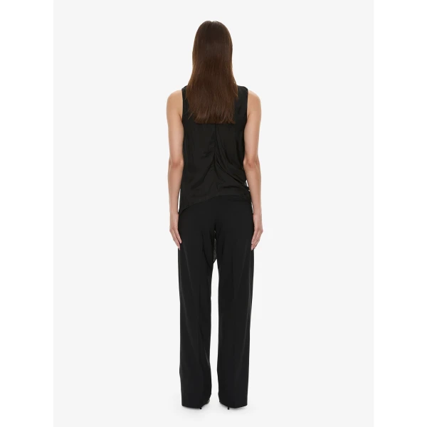 Christopher Esber Kacere Draped Top in Black | Tops | Coveti