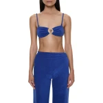 Christopher Esber Looped Back Orbit Pant in Indigo | Pants | Coveti