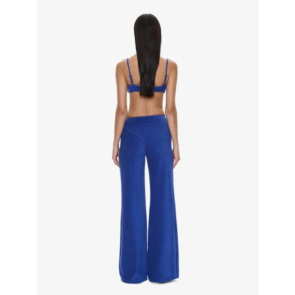 Christopher Esber Looped Back Orbit Pant in Indigo | Pants | Coveti