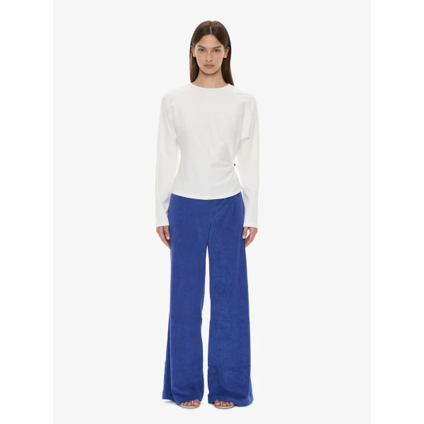 Christopher Esber Looped Back Orbit Pant in Indigo | Pants | Coveti
