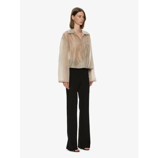 Christopher Esber Lucent Spray Jacket in Bone | Jackets | Coveti