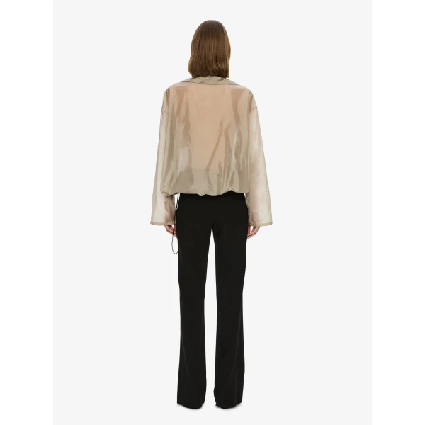 Christopher Esber Lucent Spray Jacket in Bone | Jackets | Coveti