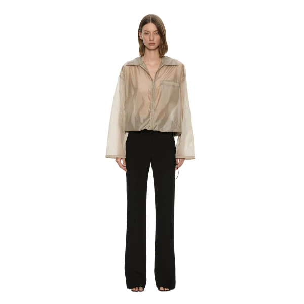 Christopher Esber Lucent Spray Jacket in Bone | Jackets | Coveti