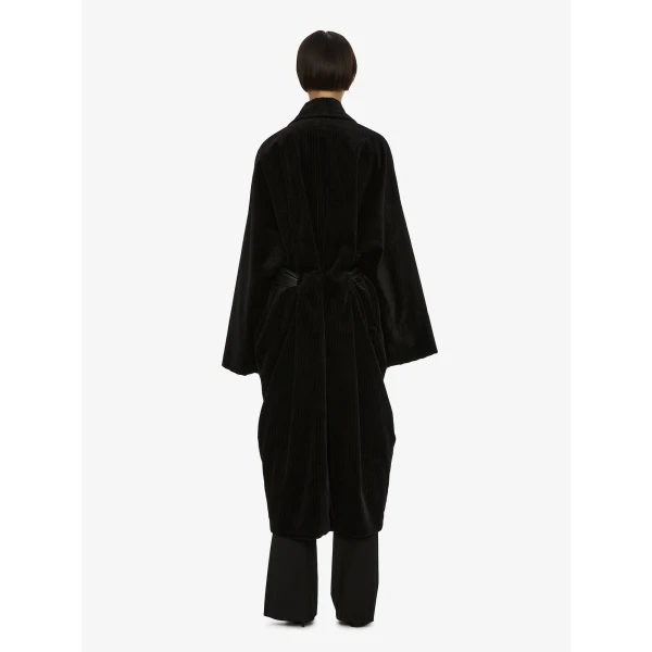 Christopher Esber Manor Coat in Black | Coats | Coveti