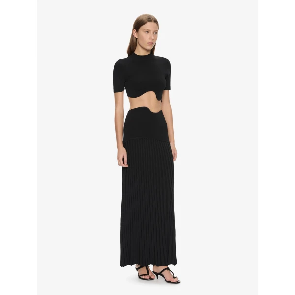 Christopher Esber Maparadita Top in Black | Tops | Coveti