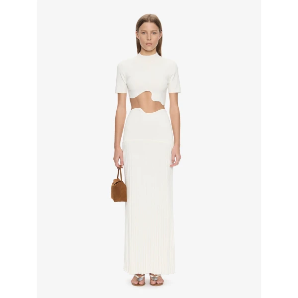 Christopher Esber Maparadita Top in White | Tops | Coveti