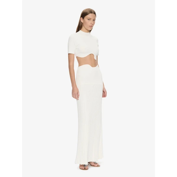 Christopher Esber Maparadita Top in White | Tops | Coveti