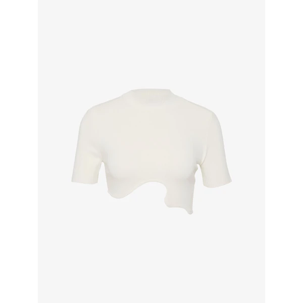 Christopher Esber Maparadita Top in White | Tops | Coveti