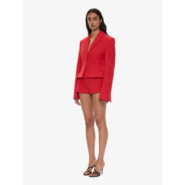 Christopher Esber Marnette Tailored Jacket in Carmine Red | Jackets | Coveti