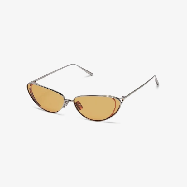 Christopher Esber Milla 96 Sunglasses in Amber | Sunglasses | Coveti