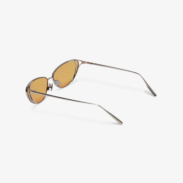 Christopher Esber Milla 96 Sunglasses in Amber | Sunglasses | Coveti