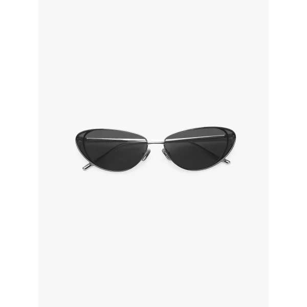 Christopher Esber Milla 96 Sunglasses in Beluga | Sunglasses | Coveti