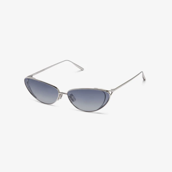 Christopher Esber Milla 96 Sunglasses in Ultramarine | Sunglasses | Coveti