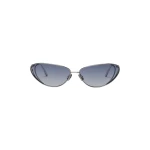 Christopher Esber Milla 96 Sunglasses in Ultramarine | Sunglasses | Coveti