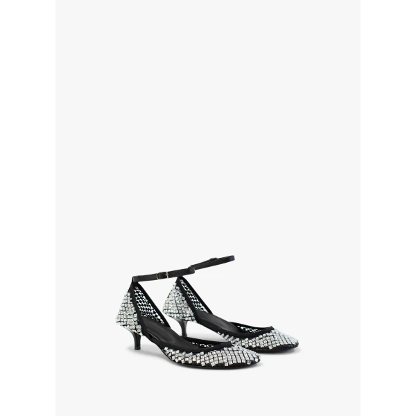 Christopher Esber Minette Bezeled Ballet Mary Jane Heel in Black | Heels | Coveti