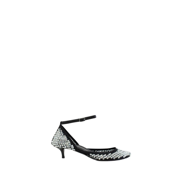 Christopher Esber Minette Bezeled Ballet Mary Jane Heel in Black | Heels | Coveti