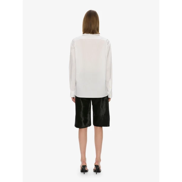 Christopher Esber Mirage Palm Shirt in White Mirage Palm Print | Shirts | Coveti