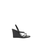 Christopher Esber Molten Wedge in Black | Heels | Coveti