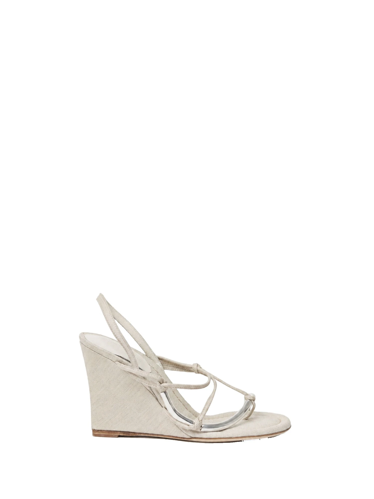 Christopher Esber Molten Wedge in Natural Christopher Esber Molten Wedge in Natural | Heels | Coveti