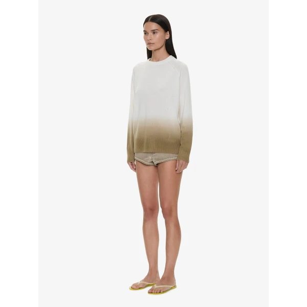 Christopher Esber Ombre Monument Sweater in Chalk Shore | Sweaters | Coveti