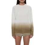 Christopher Esber Ombre Monument Sweater in Chalk Shore | Sweaters | Coveti