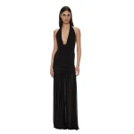 Christopher Esber Orion Gown in Black | Evening Gowns | Coveti