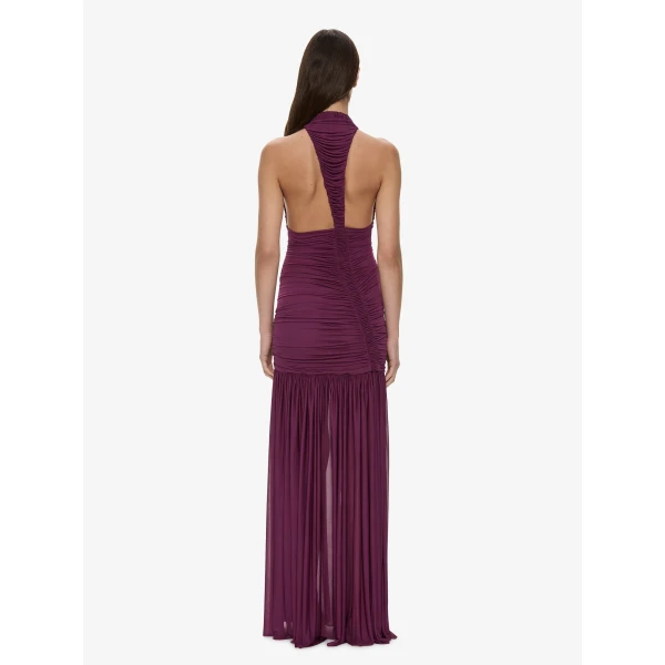 Christopher Esber Orion Gown in Plum | Evening Gowns | Coveti