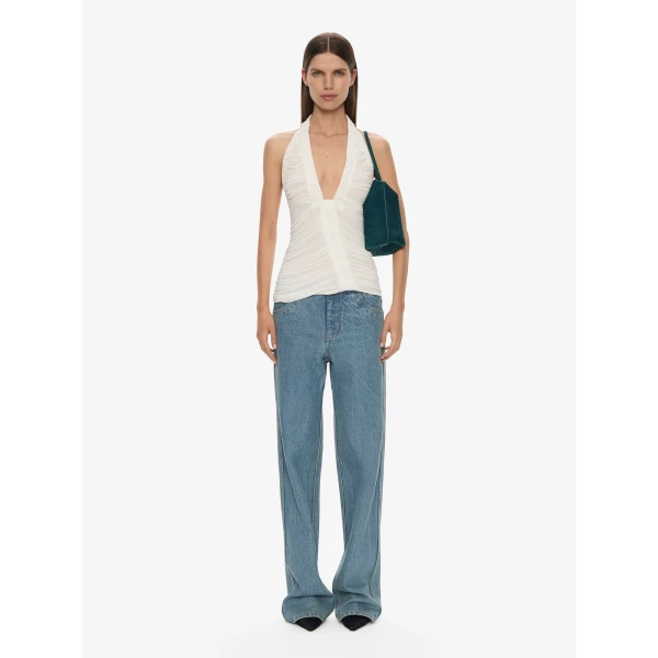 Christopher Esber Orion Top in White | Tops | Coveti