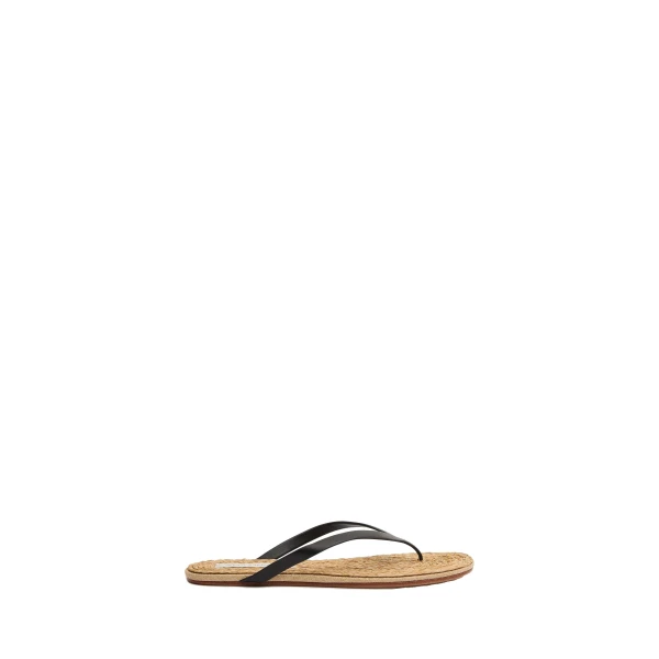 Palma Flip Flop in Black Natural