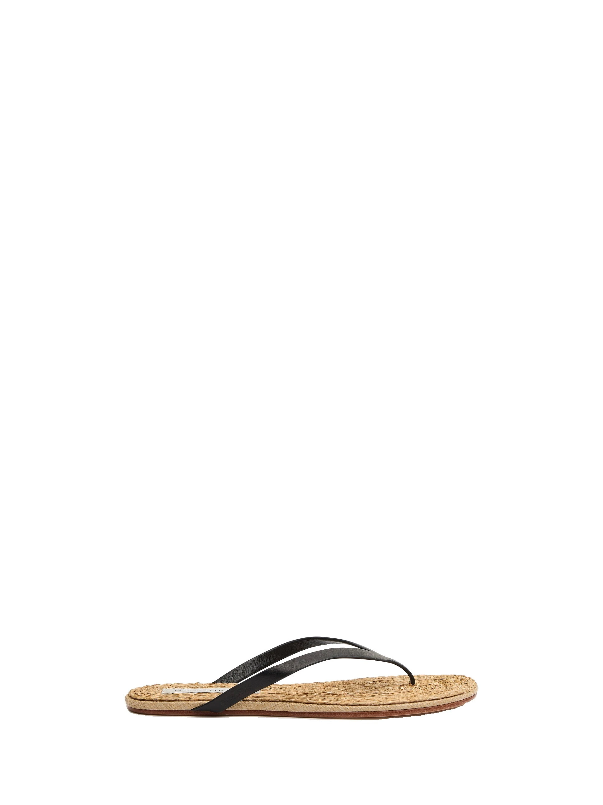 Christopher Esber Palma Flip Flop in Black Natural Christopher Esber Palma Flip Flop in Black Natural | Flip Flops & Slides | Coveti
