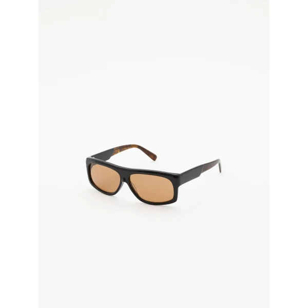 Christopher Esber Paolo 96 Sunglasses in Sepia | Sunglasses | Coveti